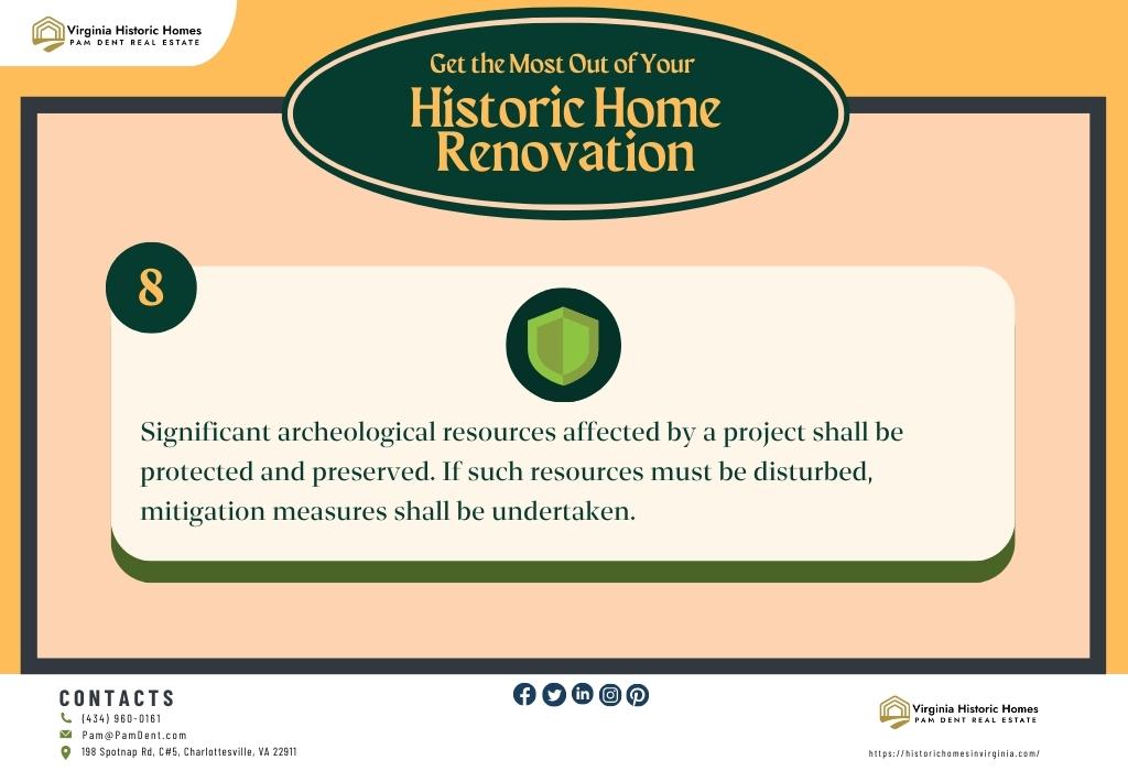 Historic Home Renovation Rule 8